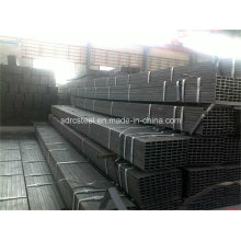 100mmx50mm Black Rectangular Steel Tube